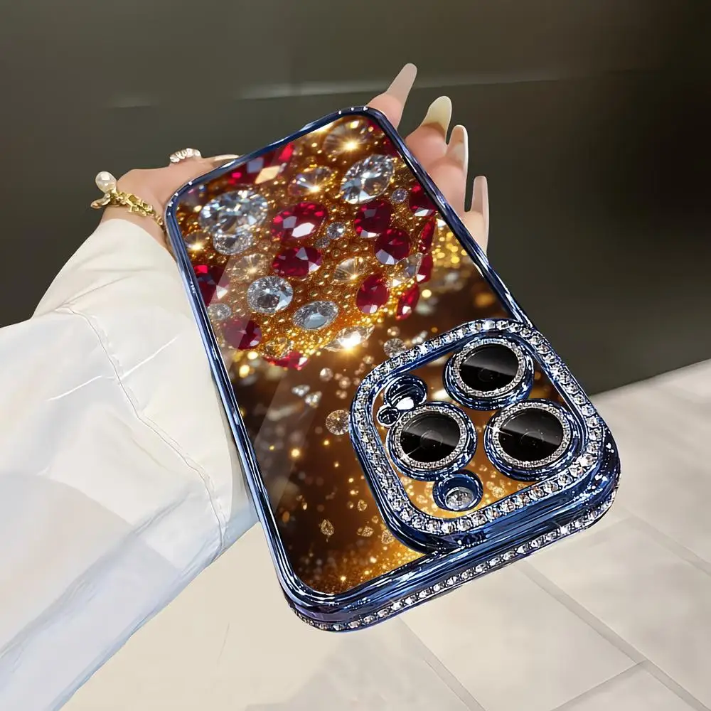 Super attractive! New Exquisite multi-style Crystal Phone Case Electroplated PhoneCase for iPhone 17、16、15、14、13、12pm Pro Plus
Super attractive! New Exquisite multi-style Crystal Phone Case Electroplated PhoneCase for iPhone 17、16、15、14、13、12pm Pro Plus