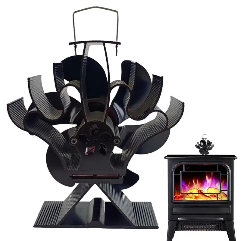 Heat Powered Stove Fan Eco Friendly Energy-Saving Fireplace Fan With Low Noise Home Winter Equipment For Log Burner Stove Wood
Heat Powered Stove Fan Eco Friendly Energy-Saving Fireplace Fan With Low Noise Home Winter Equipment For Log Burner Stove Wood