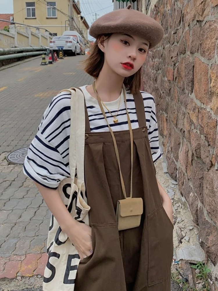 Jumpsuits Women Loose Daily Students Kawaii Japanese Style Comfortable Casual All-match Spring Autumn Simple Sweet Solid Retro
Jumpsuits Women Loose Daily Students Kawaii Japanese Style Comfortable Casual All-match Spring Autumn Simple Sweet Solid Retro