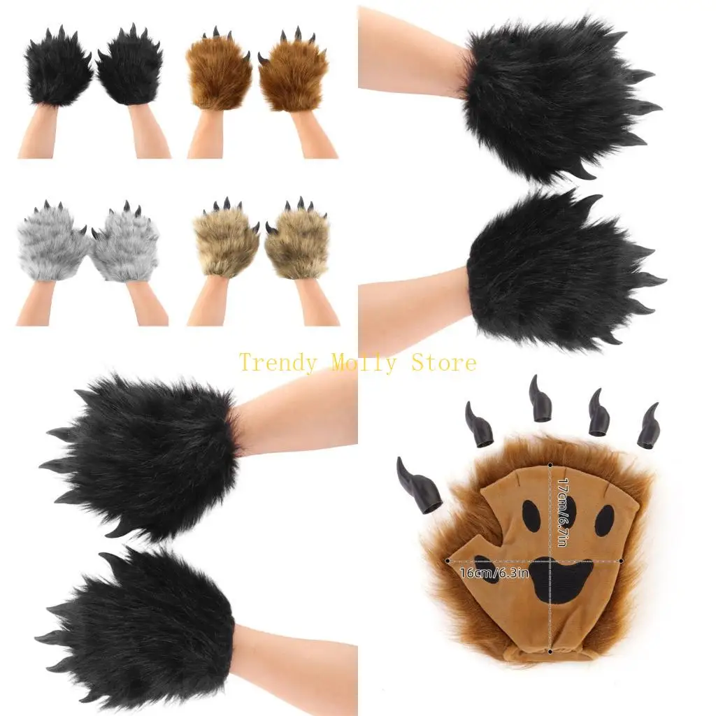 N5KB Friendly Animal Paws Gloves Suitable For Halloween Christmas Cosplay Parties
N5KB Friendly Animal Paws Gloves Suitable For Halloween Christmas Cosplay Parties