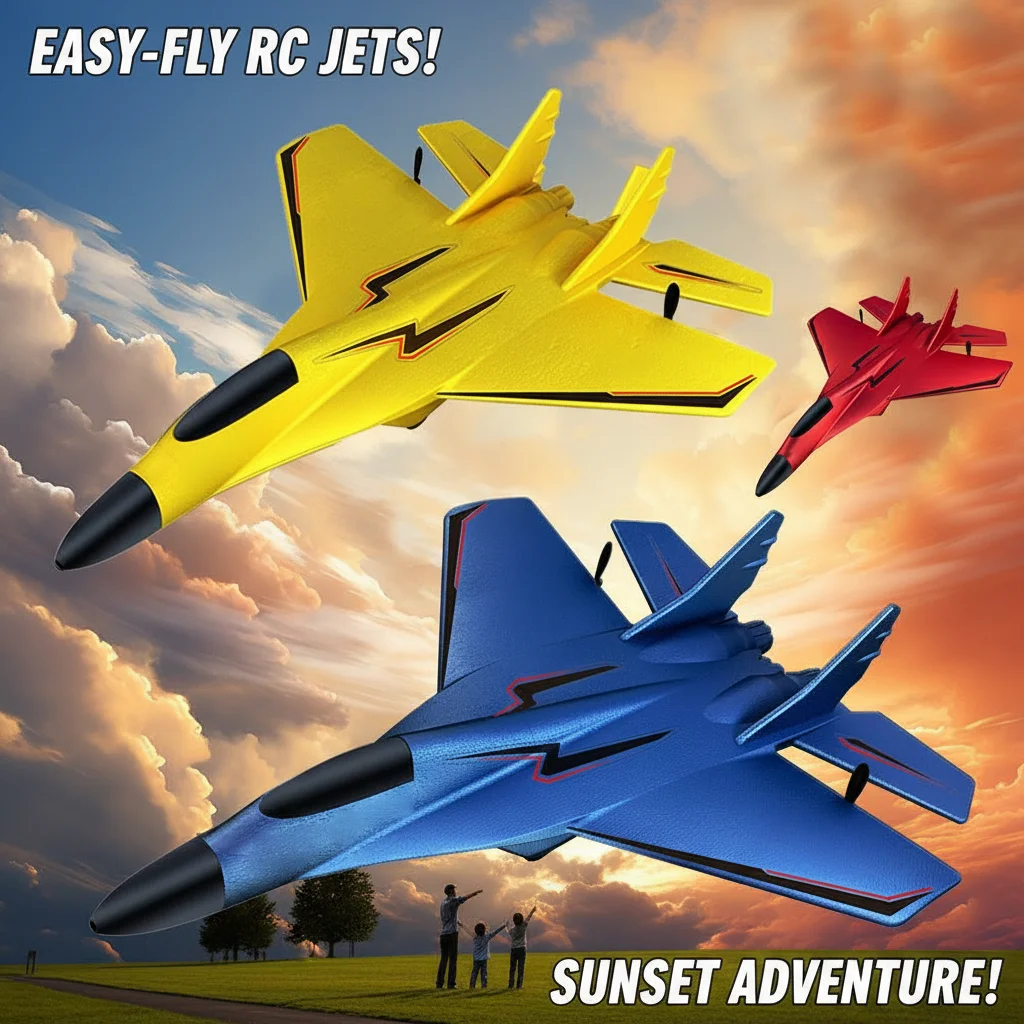 Remote Controlled MiG Model Aircraft Glider Foam Fighter Kids' Fall Resistant Fixed Wing RC Plane
Remote Controlled MiG Model Aircraft Glider Foam Fighter Kids' Fall Resistant Fixed Wing RC Plane