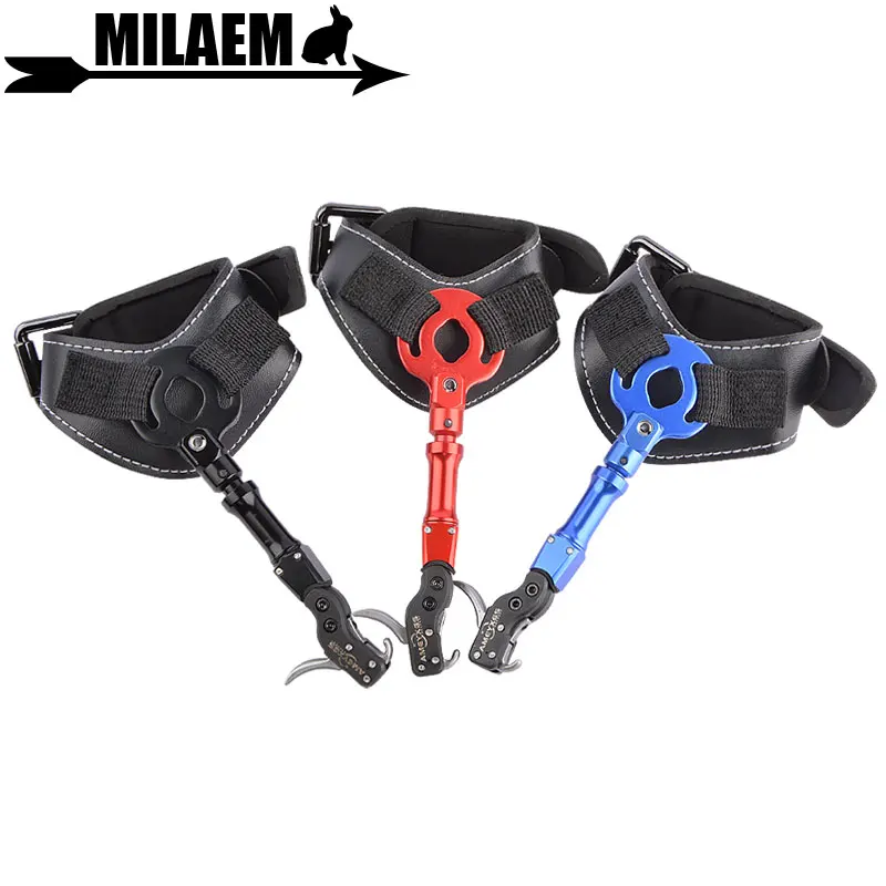 Archery Compound Bow Wrist Release Aids Straps Trigger Caliper 360 degree Buckle Shooting Hunting Accessories
Archery Compound Bow Wrist Release Aids Straps Trigger Caliper 360 degree Buckle Shooting Hunting Accessories