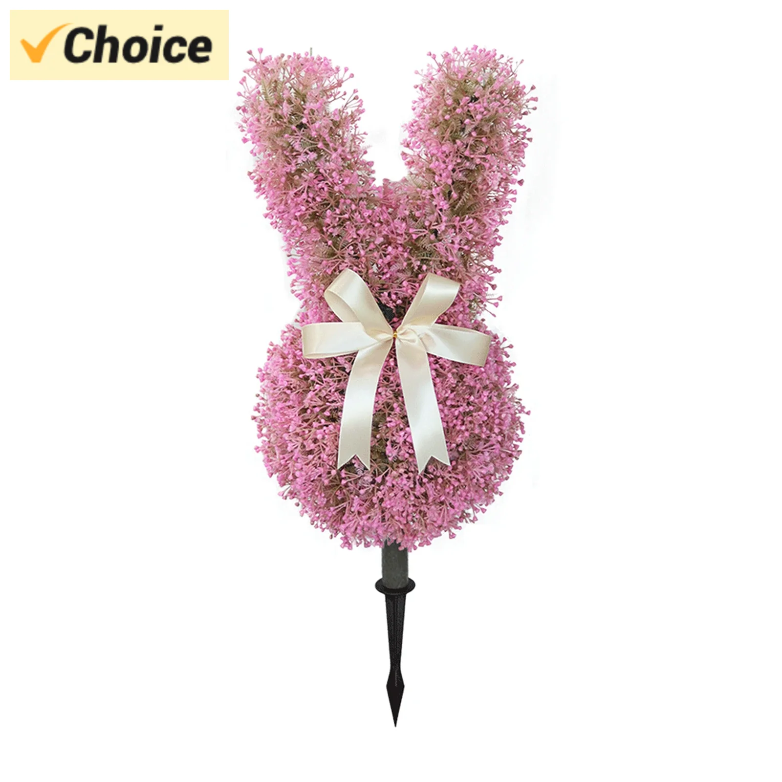 Дизайнерское розовое дерево-топиарий в виде кролика — прочное искусственное дерево-топиарий высотой 29 дюймов с 3-указывающими ветоносными элементами, ветрозащитное, для пасхального декора и отелей
Дизайнерское розовое дерево-топиарий в виде кролика — прочное искусственное дерево-топиарий высотой 29 дюймов с 3-указывающими ветоносными элементами, ветрозащитное, для пасхального декора и отелей