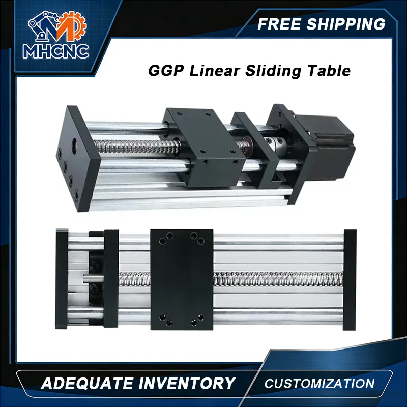 MHCNC 12mm Optical Axis Linear Slide Table 50-500mm SFU1204 1605 1610 Ballscrew Nema23 XYZ Stage 3D Printer CNC Kit
MHCNC 12mm Optical Axis Linear Slide Table 50-500mm SFU1204 1605 1610 Ballscrew Nema23 XYZ Stage 3D Printer CNC Kit