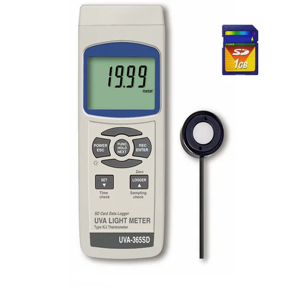 Xtester-365SD High Accuracy UV Light Meter with 1 Year Warranty and IP55 Protection for Precision Data Logging
Xtester-365SD High Accuracy UV Light Meter with 1 Year Warranty and IP55 Protection for Precision Data Logging