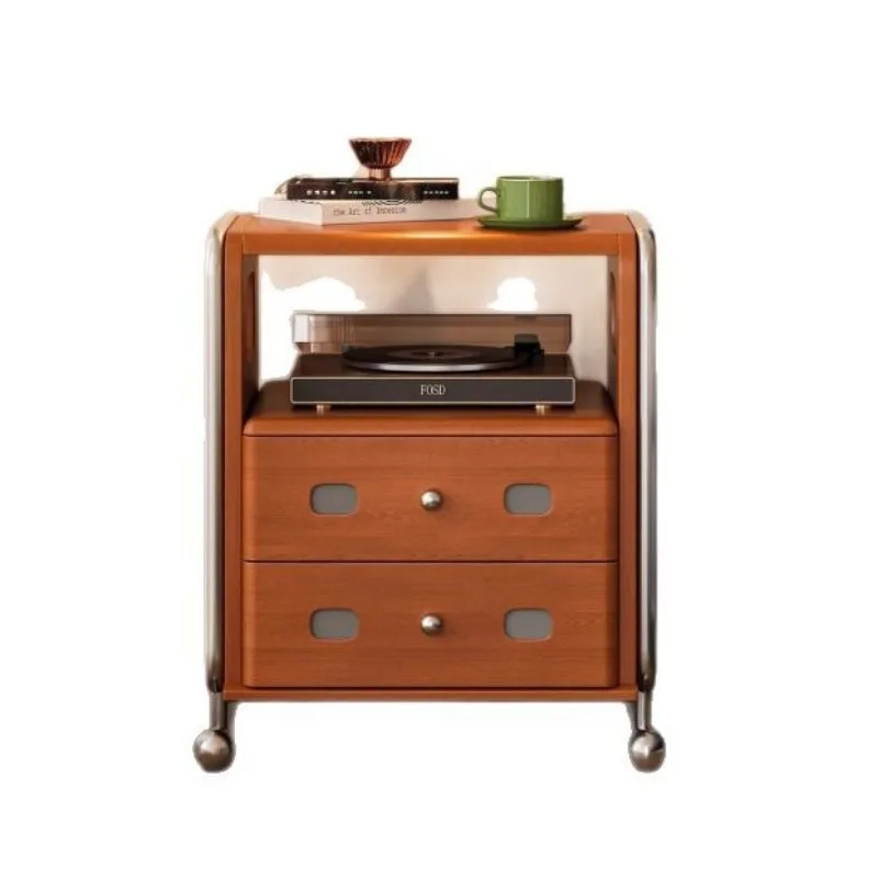 French retro solid wood treasure box bedside table stainless steel medieval bedroom side cabinet storage cabinet
French retro solid wood treasure box bedside table stainless steel medieval bedroom side cabinet storage cabinet