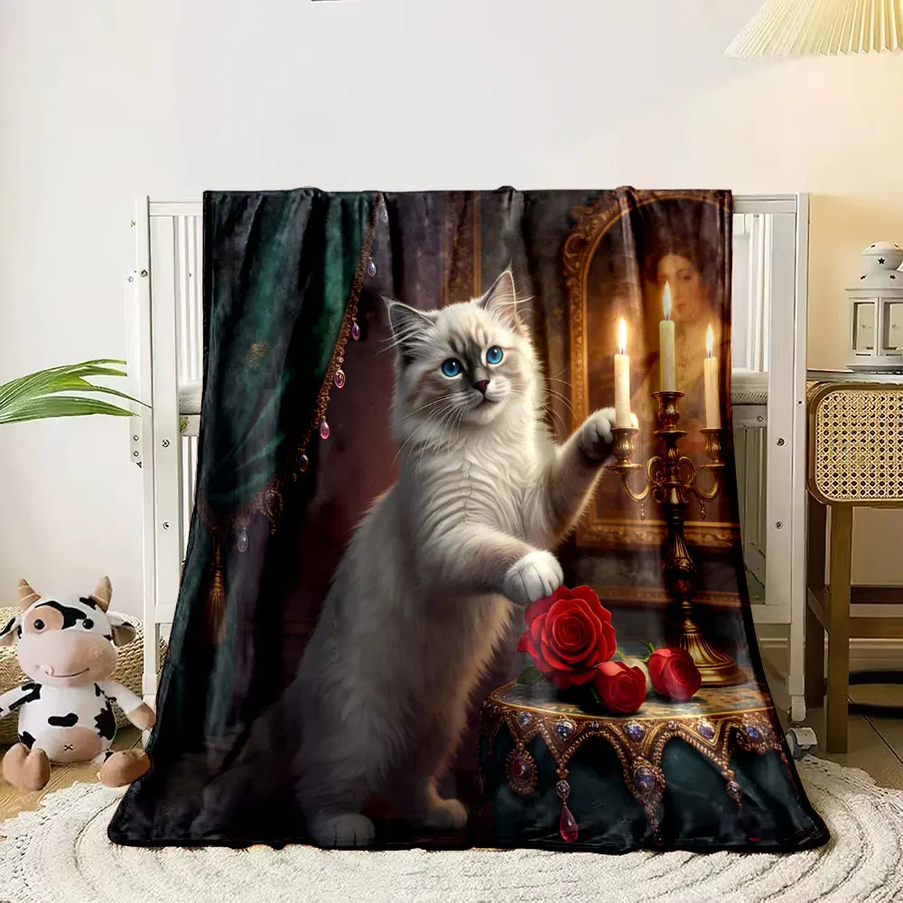 1PC Ragdoll Cat Palace Theme Print Blanket Home Travel Camping for Adults and Kids Luxury Gifts Suitable for All Seasons.
1PC Ragdoll Cat Palace Theme Print Blanket Home Travel Camping for Adults and Kids Luxury Gifts Suitable for All Seasons.