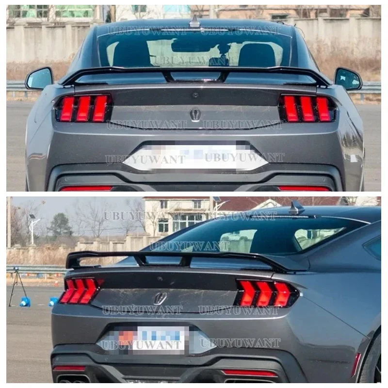 High Quality Material Glossy Black Carbon Look Tail Wing Rear Trunk Spoiler Body Kits For NEW Ford Mustang 2024+
High Quality Material Glossy Black Carbon Look Tail Wing Rear Trunk Spoiler Body Kits For NEW Ford Mustang 2024+