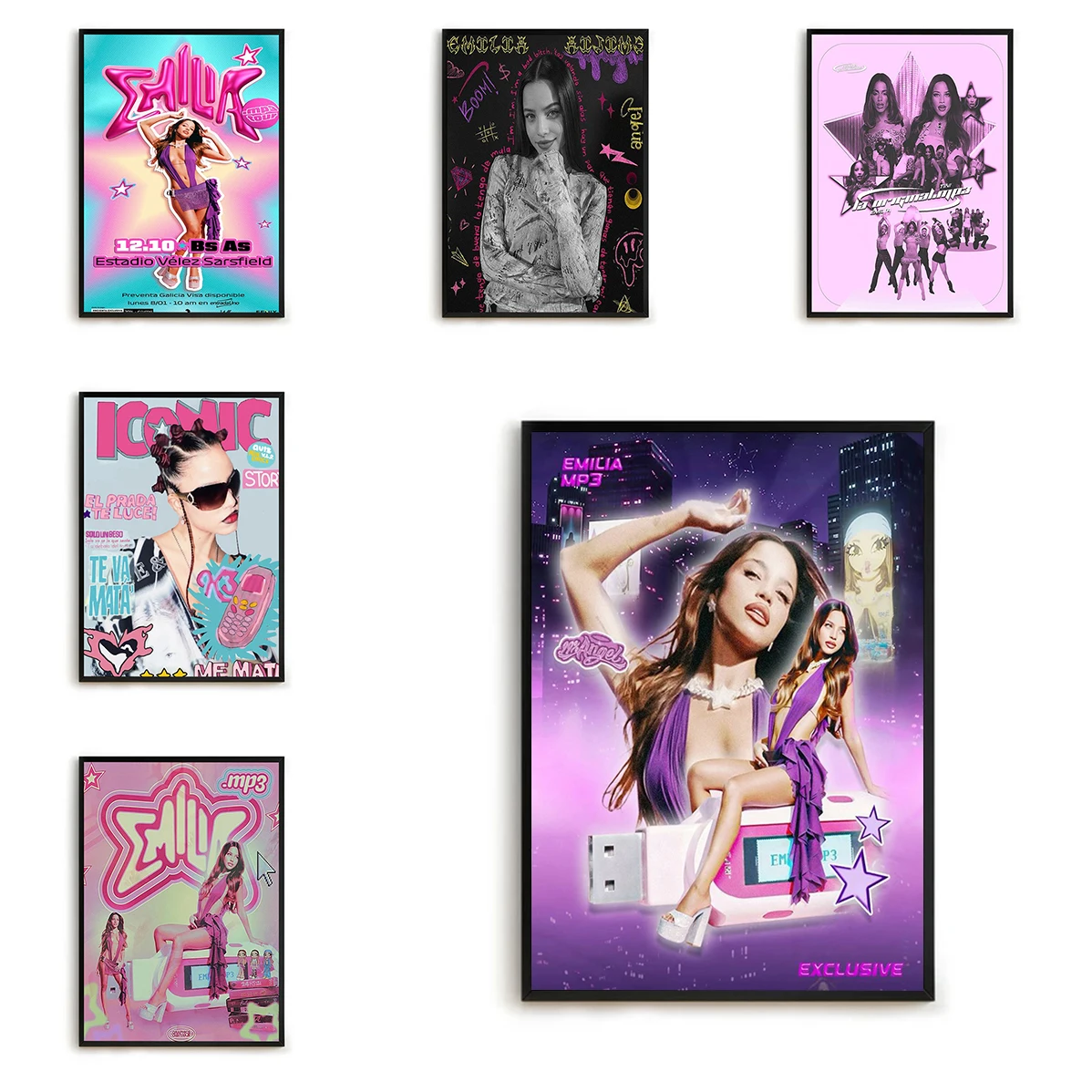Home Decor Emilia Mernes Mp3 Singer Poster Canvas Wall Art Mural Decorative Pictures for Living Room Decoration Painting Posters
Home Decor Emilia Mernes Mp3 Singer Poster Canvas Wall Art Mural Decorative Pictures for Living Room Decoration Painting Posters