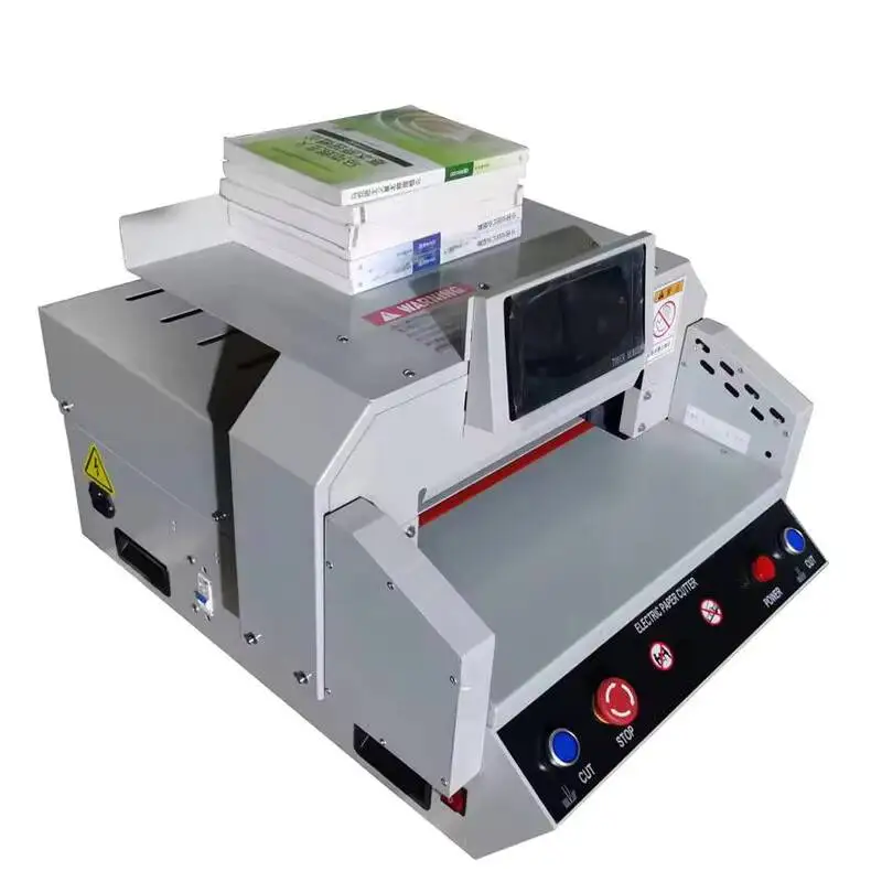 A3 A4 Electric Guillotine Paper Cutter Hydraulic Programmable Paper Cutting Machine, Fully Automatic Paper Cutting Machine
A3 A4 Electric Guillotine Paper Cutter Hydraulic Programmable Paper Cutting Machine, Fully Automatic Paper Cutting Machine