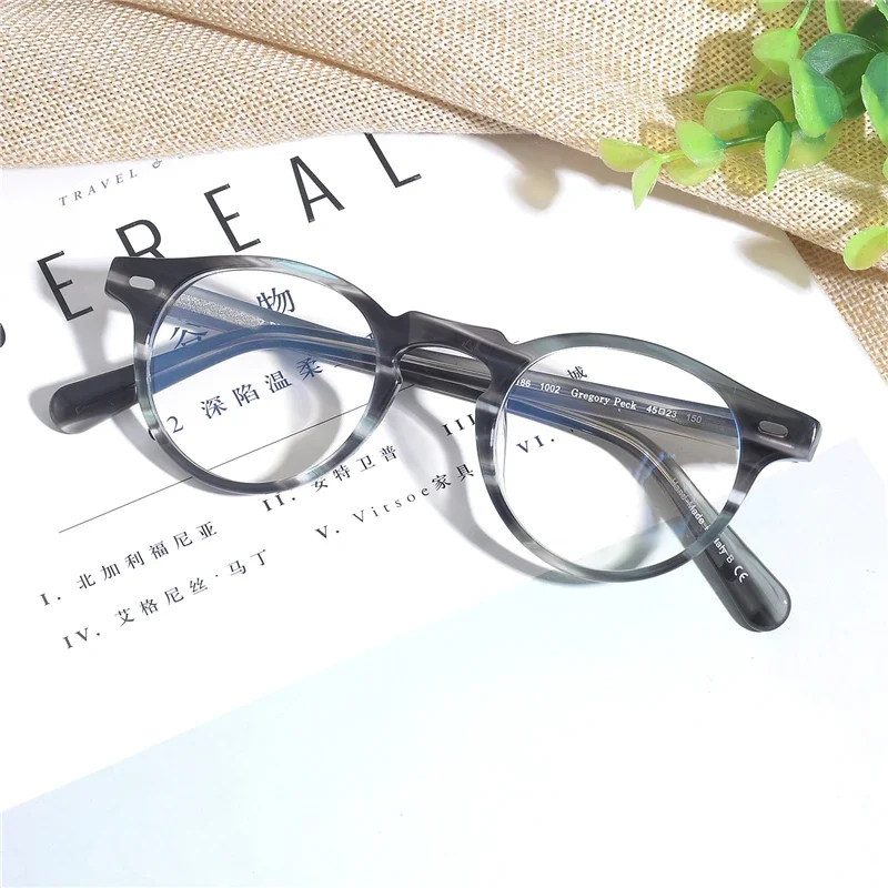 Vintage Optical Eyeglass Frames OV5186 Eyeglass for Women Men Spetacle Eyewear Frame Gregory Peck Myopia Prescription Glasses
Vintage Optical Eyeglass Frames OV5186 Eyeglass for Women Men Spetacle Eyewear Frame Gregory Peck Myopia Prescription Glasses