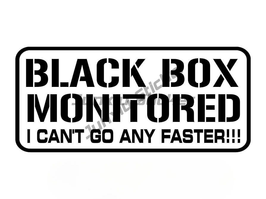 BLACK BOX FITTED FUNNY CAR STICKER DECAL YOUNG DRIVER BUMPER WINDOW VINYL
BLACK BOX FITTED FUNNY CAR STICKER DECAL YOUNG DRIVER BUMPER WINDOW VINYL