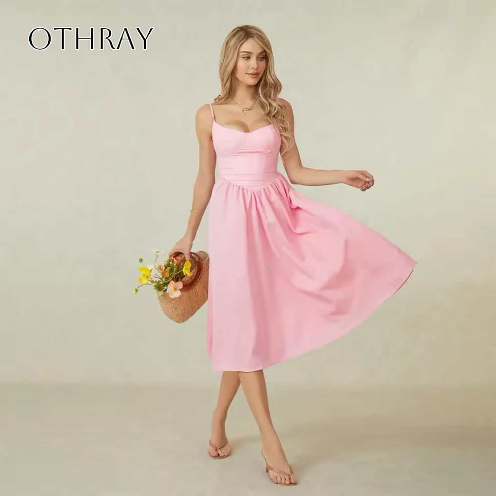 Spaghetti Strap Chiffon A-line Homecoming Dress Tea Length Corset Customized فساتين للمناسبات الخاصة
Spaghetti Strap Chiffon A-line Homecoming Dress Tea Length Corset Customized فساتين للمناسبات الخاصة