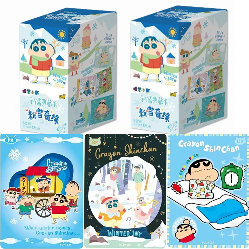 KAYOU Official Crayon Shin-chan Vol.5 New Snow Adventure Collectible Cards Anime Peripheral Gifts Toys
KAYOU Official Crayon Shin-chan Vol.5 New Snow Adventure Collectible Cards Anime Peripheral Gifts Toys