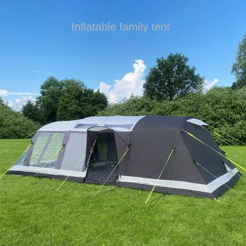 6-8 person camping tent Double-decker rainstorm fast opening inflatable tent outdoors
6-8 person camping tent Double-decker rainstorm fast opening inflatable tent outdoors