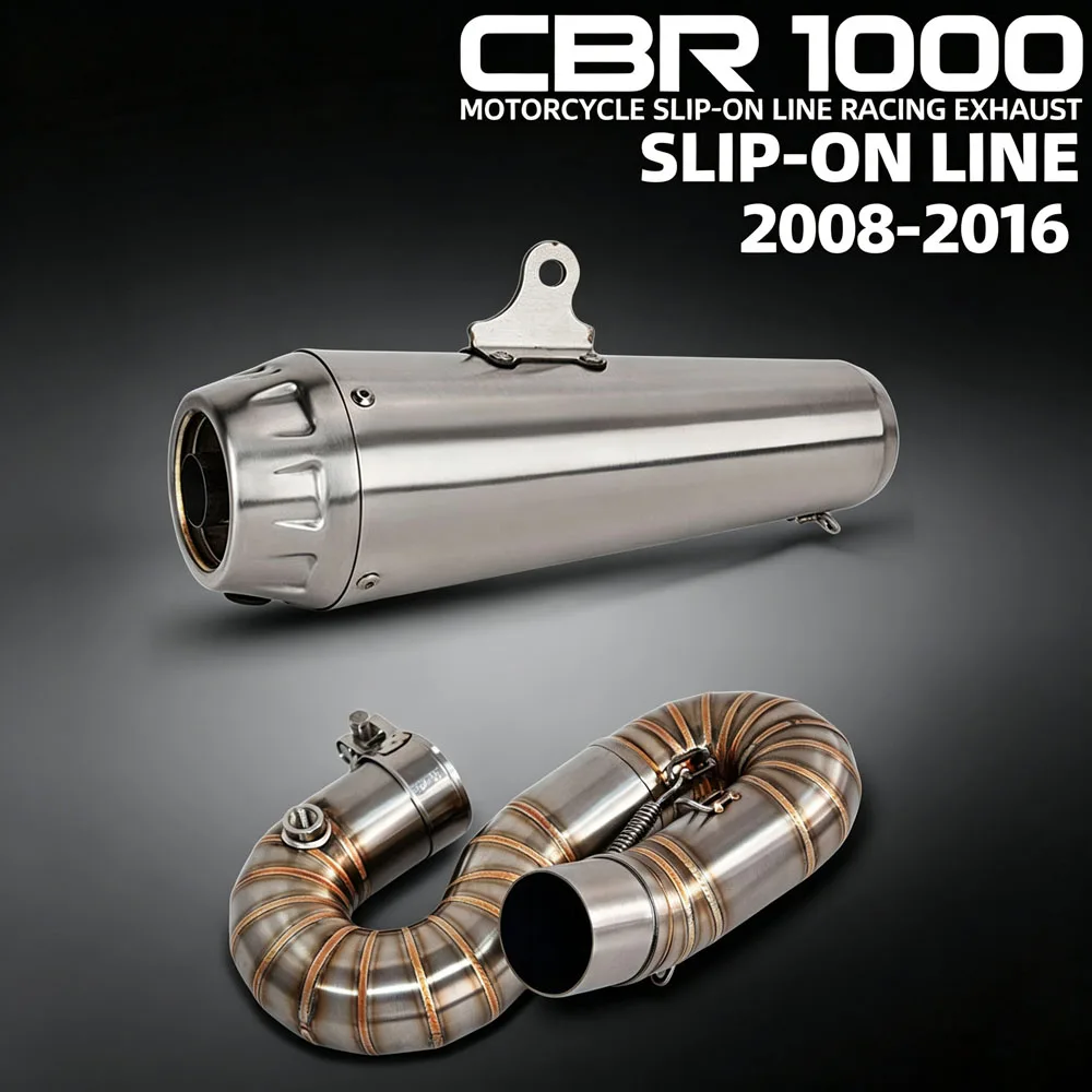Slip On Line For Honda CBR1000RR CBR1000-RR Fireblade/SP 2008-2016 Motorcycle Exhaust Kit Middle Link Pipe Muffler With DBKiller
Slip On Line For Honda CBR1000RR CBR1000-RR Fireblade/SP 2008-2016 Motorcycle Exhaust Kit Middle Link Pipe Muffler With DBKiller