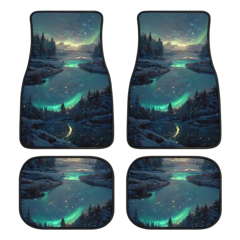 Aurora Starry Sky Landscape Pattern Car Floor Mats Rubber Fits Most Car Accessories Decoration Interior Car Floor Mats
Aurora Starry Sky Landscape Pattern Car Floor Mats Rubber Fits Most Car Accessories Decoration Interior Car Floor Mats