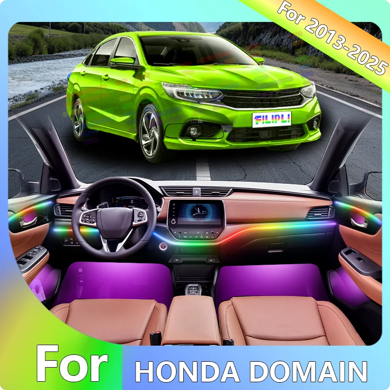 FILIPLI For 2016 For The Honda Domain Ambient Light Car Gadgets Decorations Accessories 64 Colors Car Decoration Led App Remote
FILIPLI For 2016 For The Honda Domain Ambient Light Car Gadgets Decorations Accessories 64 Colors Car Decoration Led App Remote