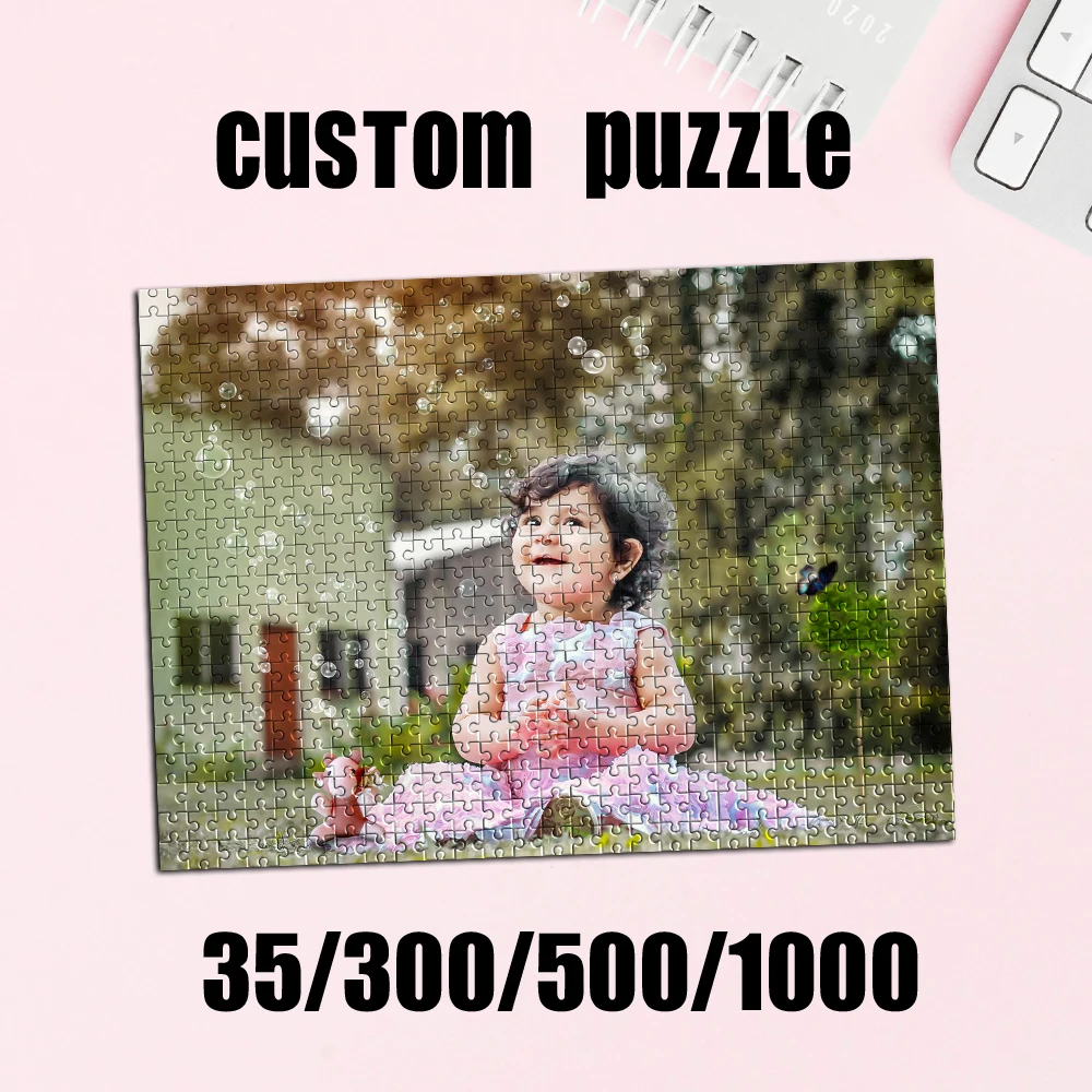 35/300/500/1000pcs Personalized Custom Photo Puzzle Customize family photo Parent-Child Interactive Diy Assemble Game Toy
35/300/500/1000pcs Personalized Custom Photo Puzzle Customize family photo Parent-Child Interactive Diy Assemble Game Toy