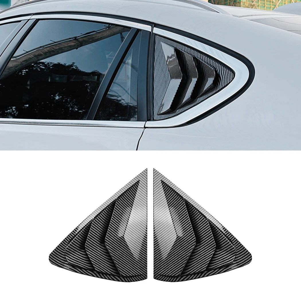 Car Rear Window Shutter Cover Trim For BMW X6 F16 2015-2019 Glossy black/Carbon Fiber look
Car Rear Window Shutter Cover Trim For BMW X6 F16 2015-2019 Glossy black/Carbon Fiber look