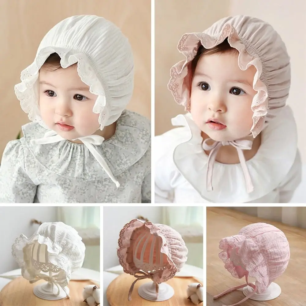 Boys Girls Caps Soft Lace Ruffle Hat Cotton Multiple Colors Lacing Cap Breathable Bonnet Hat Summer
Boys Girls Caps Soft Lace Ruffle Hat Cotton Multiple Colors Lacing Cap Breathable Bonnet Hat Summer