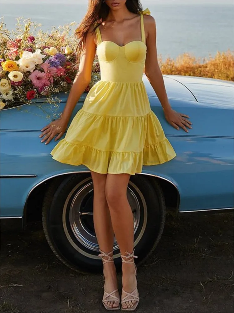 Dresses For Woman New Summer Solid Color Dress Sexy Off Shoulder Simple Style All-match Vestidos Backless Elegant Temperament
Dresses For Woman New Summer Solid Color Dress Sexy Off Shoulder Simple Style All-match Vestidos Backless Elegant Temperament