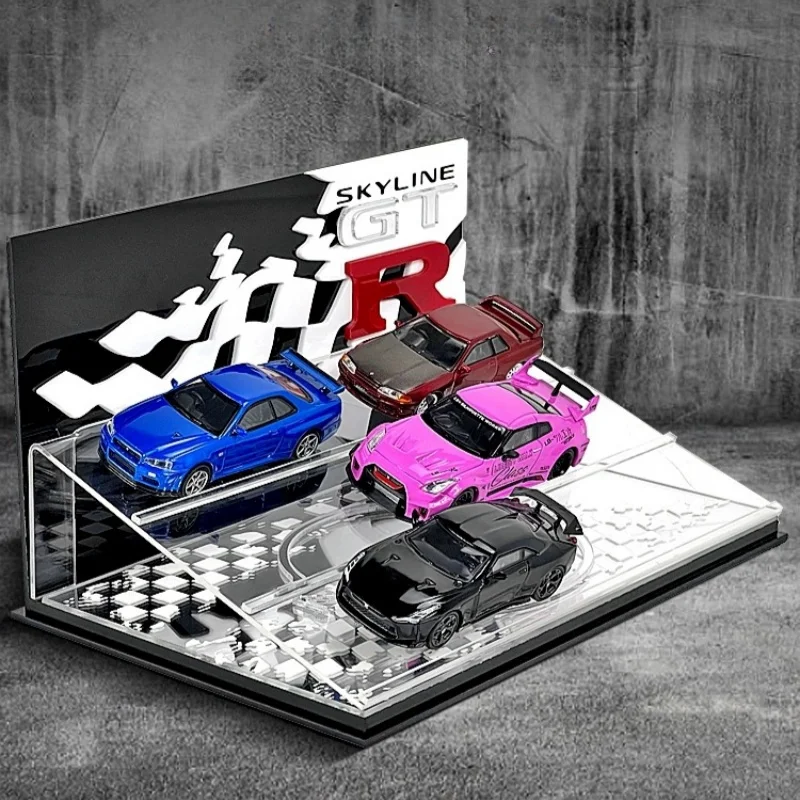 TimeMicro&MoreArt 1/64 NISSAN GTR theme car model stereo display scene Acrylic dustproof display box - can be stacked
TimeMicro&MoreArt 1/64 NISSAN GTR theme car model stereo display scene Acrylic dustproof display box - can be stacked