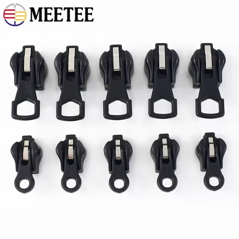 5/10Pcs Meetee 3# 5# Universal Zipper Slider for Nylon Resin Metal Zippers Bag Zip Puller Head Cloth Sewing Closure Ziper Repair
5/10Pcs Meetee 3# 5# Universal Zipper Slider for Nylon Resin Metal Zippers Bag Zip Puller Head Cloth Sewing Closure Ziper Repair