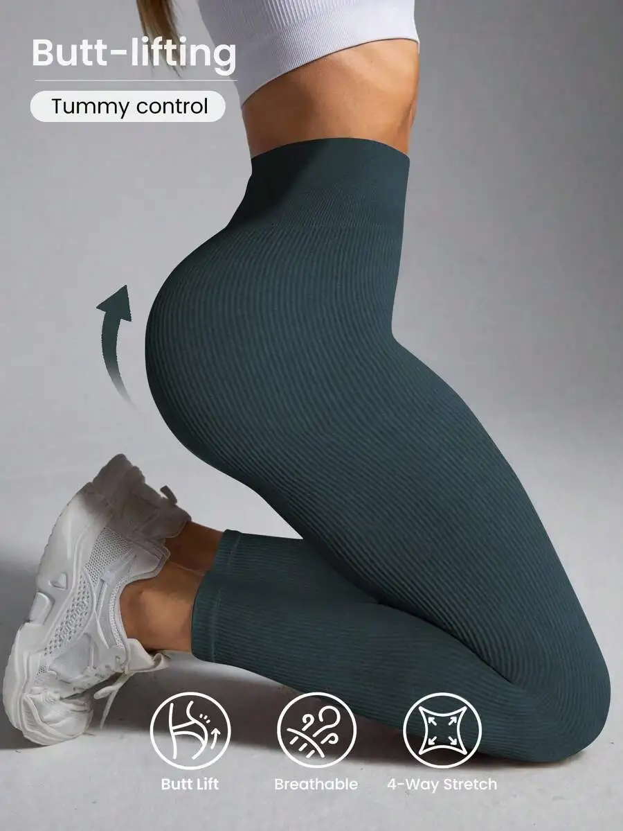 High Waisted Seamless Butt Lifting Yoga Leggings For Women
High Waisted Seamless Butt Lifting Yoga Leggings For Women