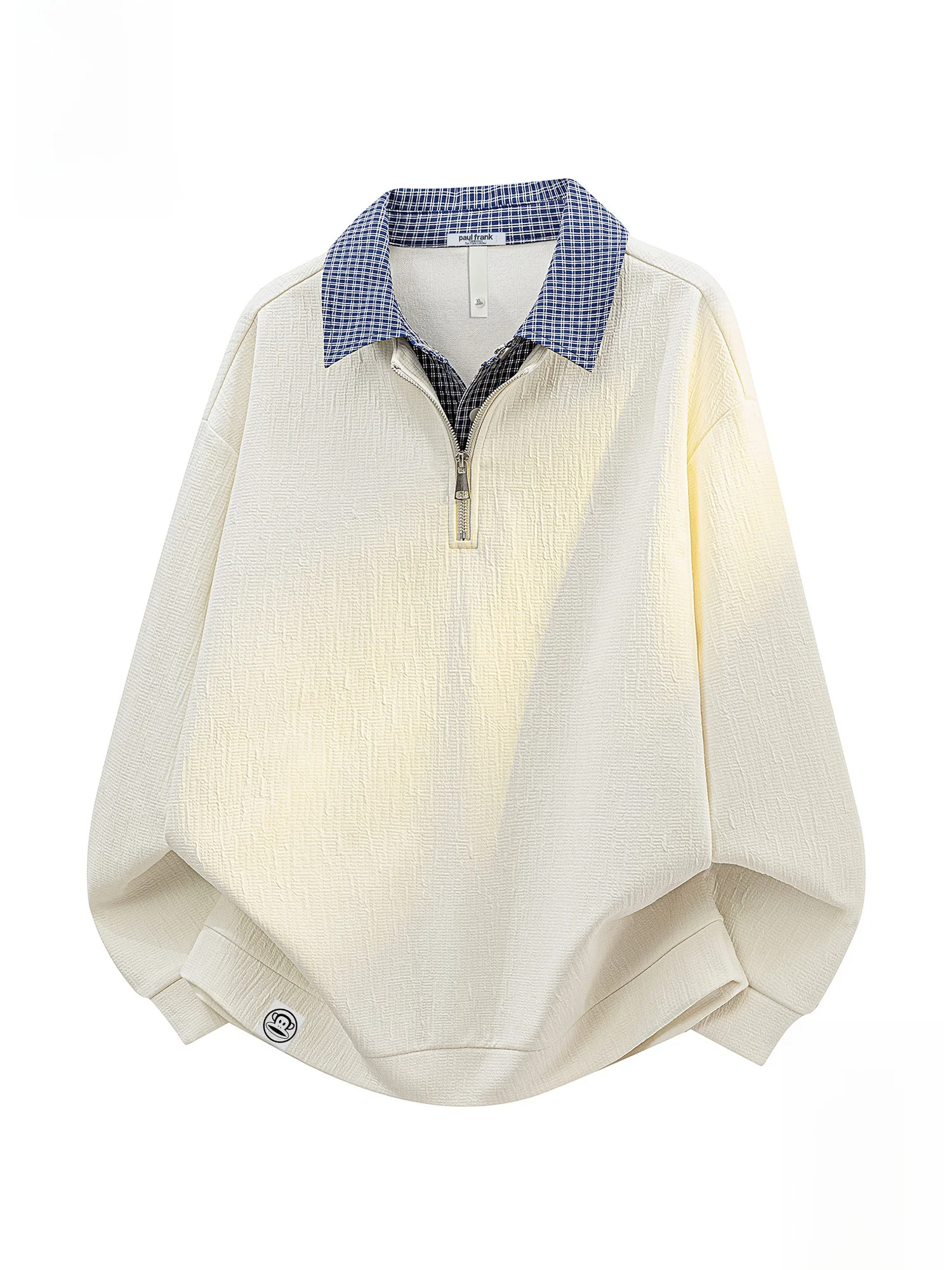 Loose Fit Casual irt Spring New Zipper Splice Pattern Men's Faionable Youth Polyester Long Sve irt
Loose Fit Casual irt Spring New Zipper Splice Pattern Men's Faionable Youth Polyester Long Sve irt