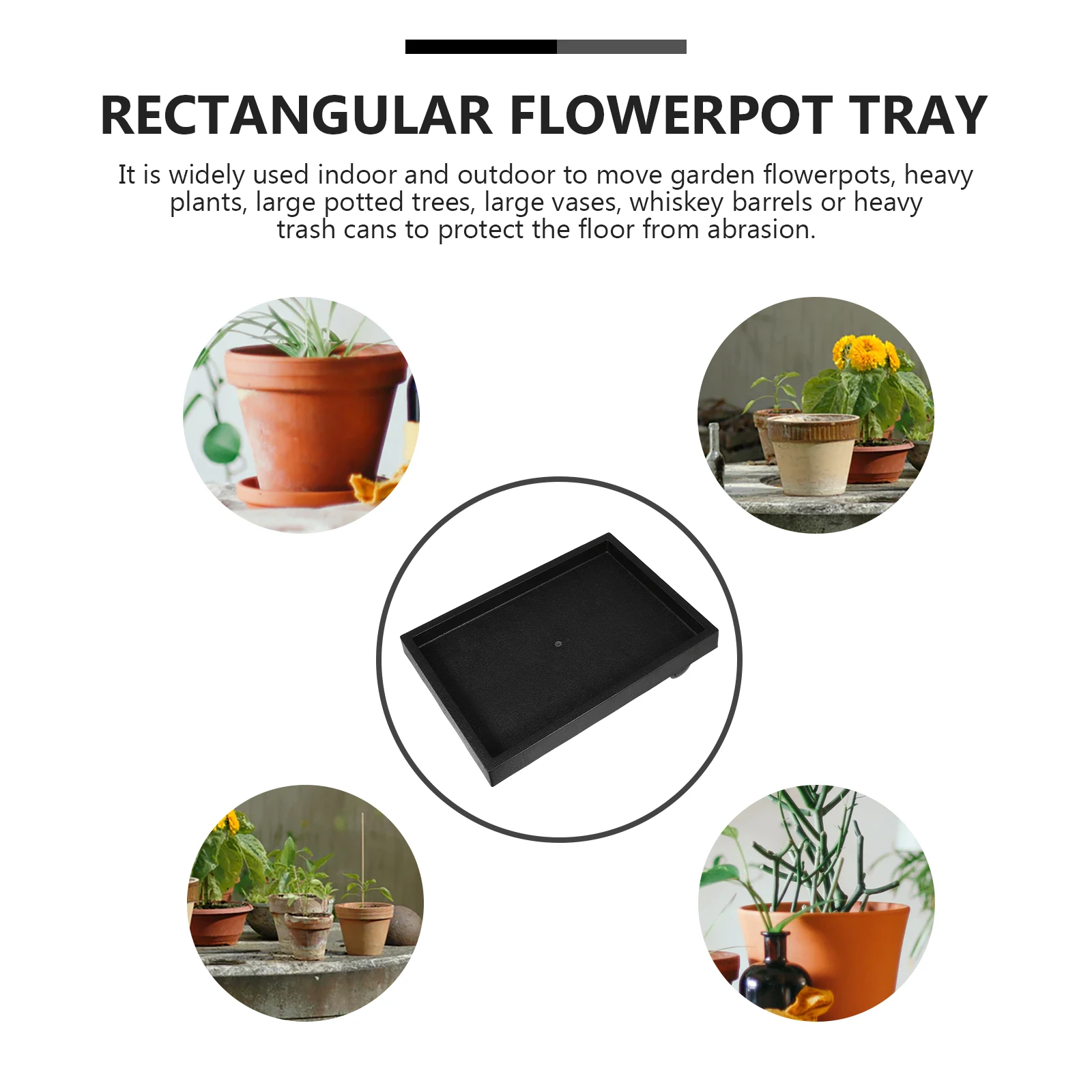 Rectangular Flowerpot Tray 350mm Plastic Base Wheels Durable Thickened for Moving St Rack Storage
Rectangular Flowerpot Tray 350mm Plastic Base Wheels Durable Thickened for Moving St Rack Storage