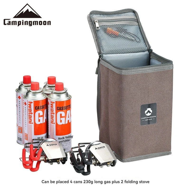 Складная холщовая сумка для хранения CAMPINGMOON, сумка для одной руки, упаковка для газовых фонарей, холщовая сумка для газового баллона, T-9-BC
Складная холщовая сумка для хранения CAMPINGMOON, сумка для одной руки, упаковка для газовых фонарей, холщовая сумка для газового баллона, T-9-BC