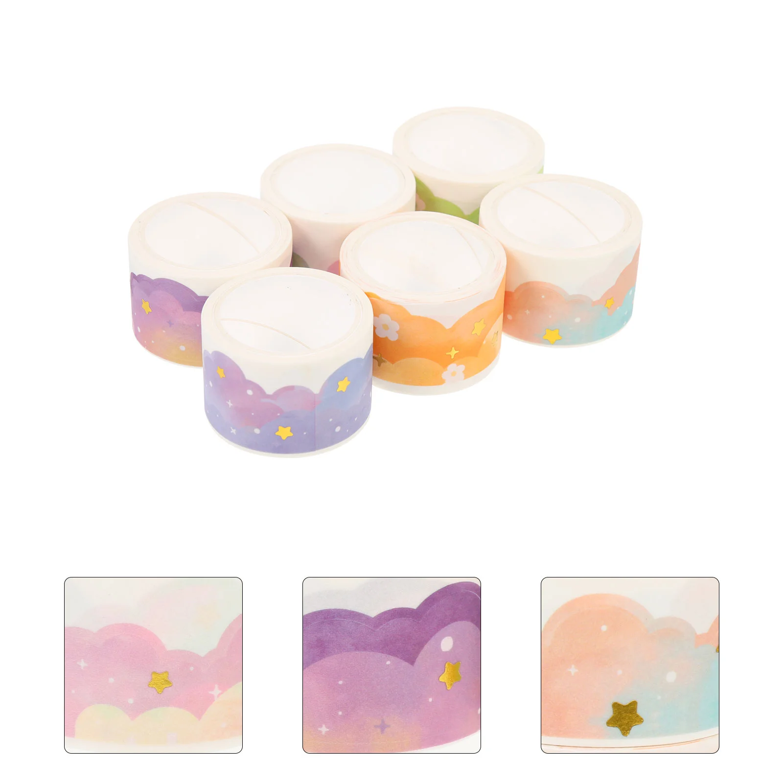 Writable Craft Tape Hand Decor Pocket Decorative Stickers Retro Simple Style Washi Gold
Writable Craft Tape Hand Decor Pocket Decorative Stickers Retro Simple Style Washi Gold