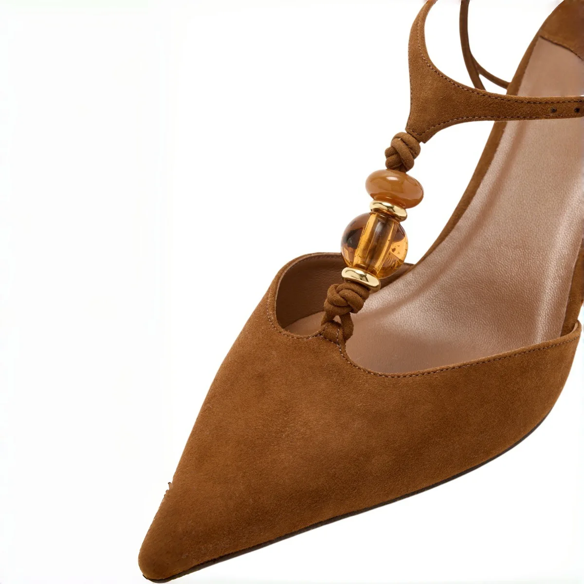 Ankle Strap Square Toe String Bead Summer Women Sandals Stiletto High Heels Buckle Strap Design Large Size Leisure Shoes
Ankle Strap Square Toe String Bead Summer Women Sandals Stiletto High Heels Buckle Strap Design Large Size Leisure Shoes