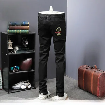 Ja Charles Faion Urban Sle mid Waist Long Pants Cotton Polyester Elastic Fiber Embroidered Jeans Youth Small Straight Foot
Ja Charles Faion Urban Sle mid Waist Long Pants Cotton Polyester Elastic Fiber Embroidered Jeans Youth Small Straight Foot