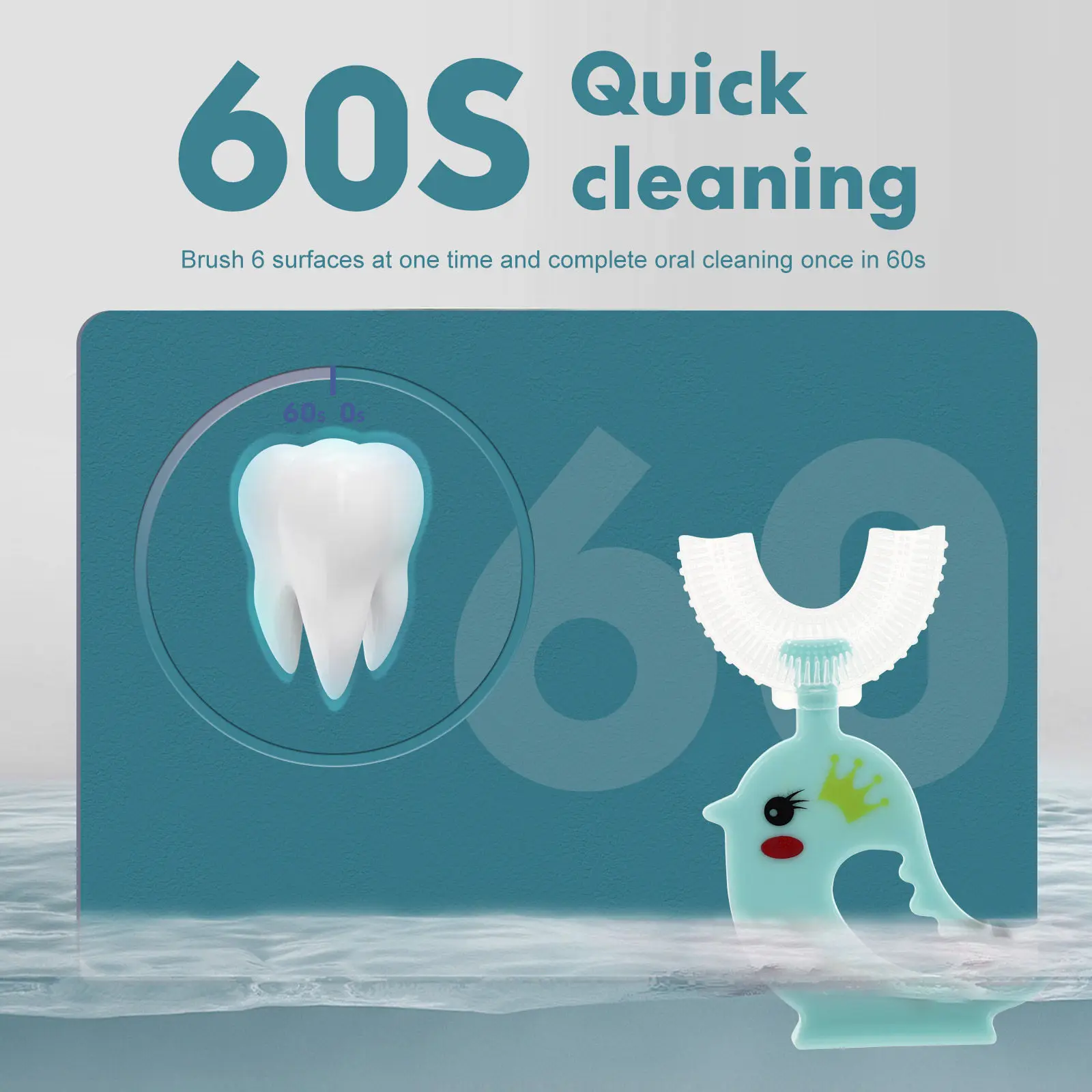 2Pcs U Children Toothbrush Portable Abs H held Baby Teeth H held Toothbrush Cleaner Travel al Health Dental Care
2Pcs U Children Toothbrush Portable Abs H held Baby Teeth H held Toothbrush Cleaner Travel al Health Dental Care