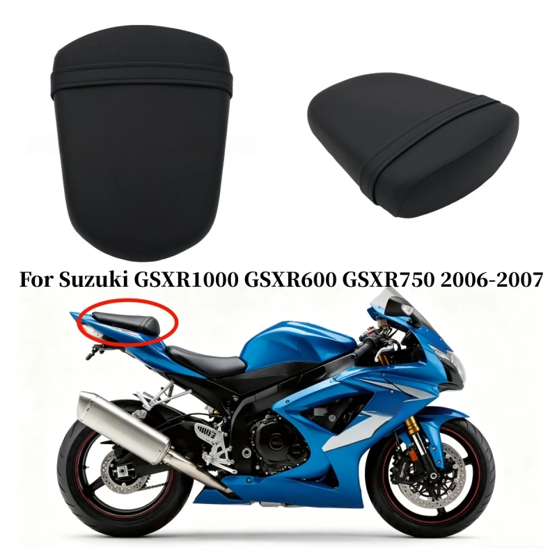 Motorcycle cushion rear seat bag rear passenger leather seat for Suzuki GSXR 600 750 1000 GSXR1000 GSXR600 GSXR750 2006-2007
Motorcycle cushion rear seat bag rear passenger leather seat for Suzuki GSXR 600 750 1000 GSXR1000 GSXR600 GSXR750 2006-2007