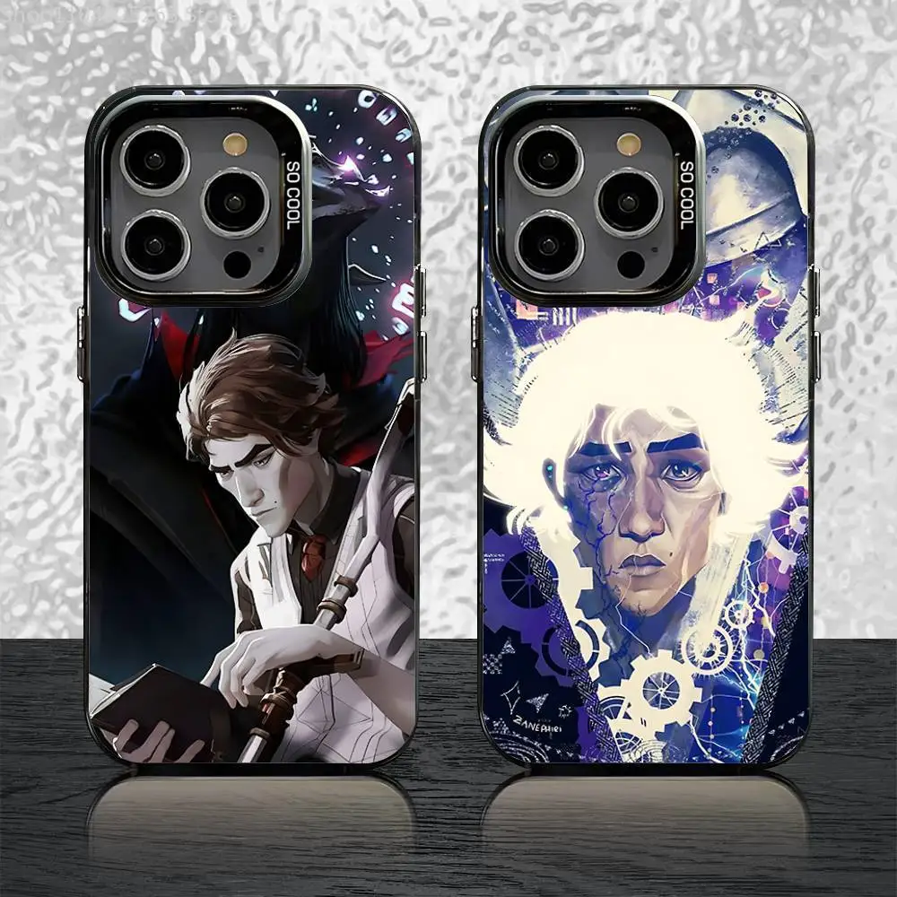L-Lol A-Arcane Viktor Phone Case For iPhone 17,16,15,14,13,12,11,Pro,Max,Plus,Mini,Air,SE4 Black Matte Shockproof Cover 
L-Lol A-Arcane Viktor Phone Case For iPhone 17,16,15,14,13,12,11,Pro,Max,Plus,Mini,Air,SE4 Black Matte Shockproof Cover
