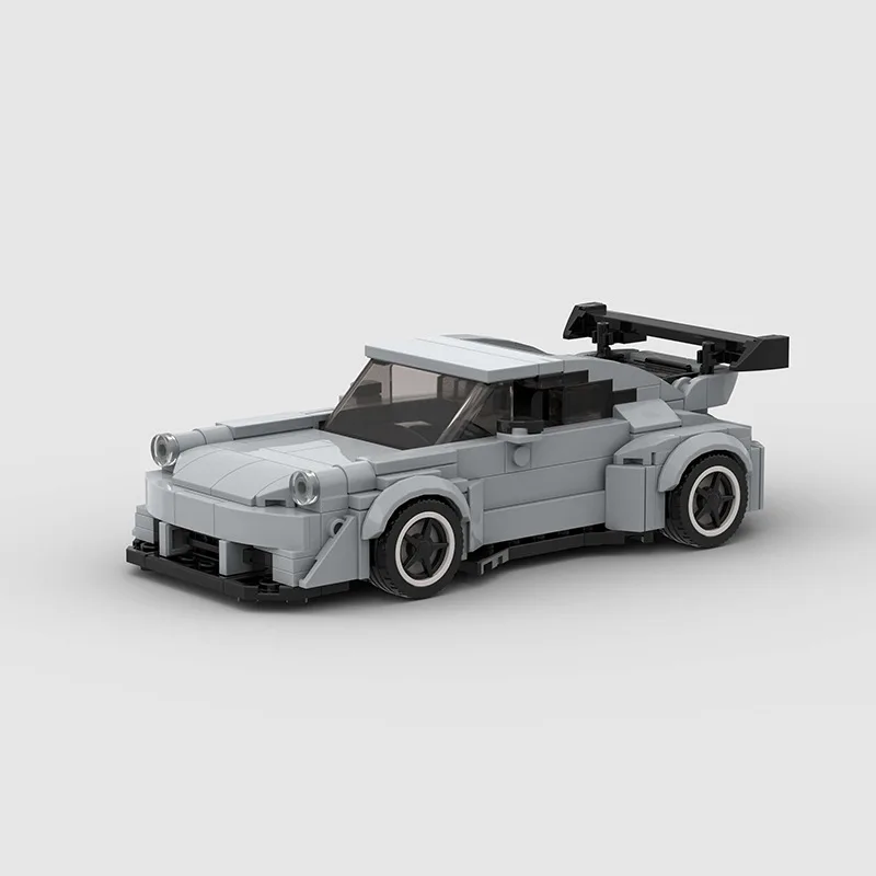 Children's Racing Car Building Block Toys MOC Compatible with SmallParticlesEducational Puzzle Assembly Cross-Border Wholesale