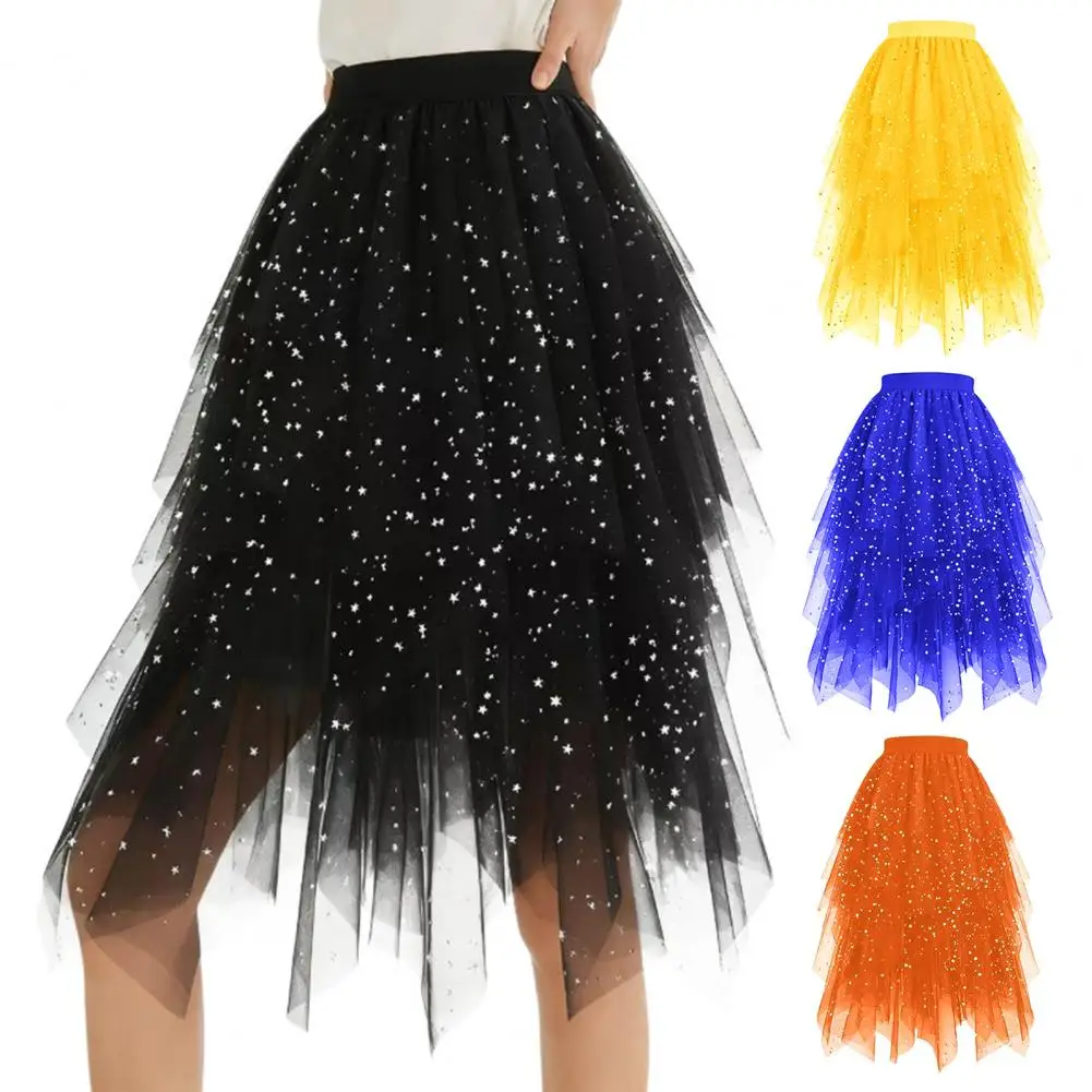 Женская юбка с узором «Звездное небо», двухслойная сетчатая юбка, асимметричная, сексуальная, из эластичного фатина, с эффектом пузырьков, 80% тюль
Женская юбка с узором «Звездное небо», двухслойная сетчатая юбка, асимметричная, сексуальная, из эластичного фатина, с эффектом пузырьков, 80% тюль