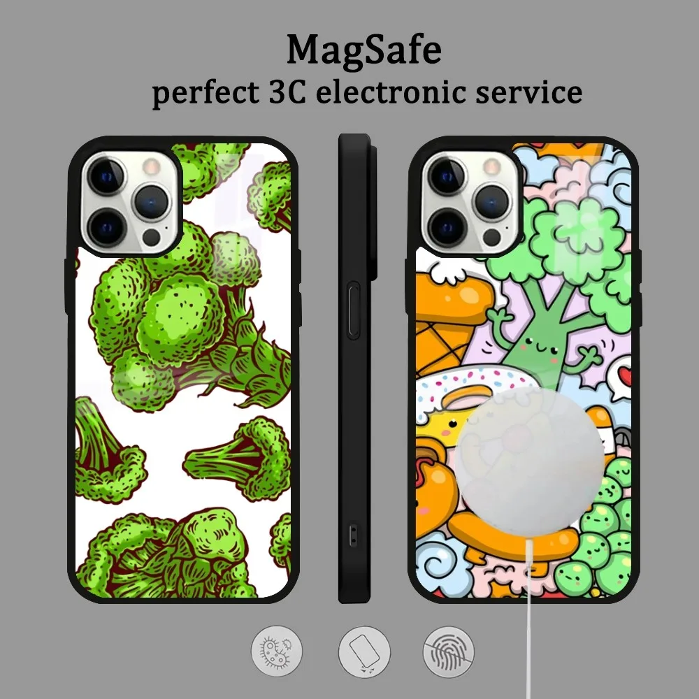 Cute Broccoli Phone Case Anime For IPhone 16 15 14 13 12 11 Pro Max Plus Mini Magsafe Mirror Wireless Magnetic Cover
Cute Broccoli Phone Case Anime For IPhone 16 15 14 13 12 11 Pro Max Plus Mini Magsafe Mirror Wireless Magnetic Cover