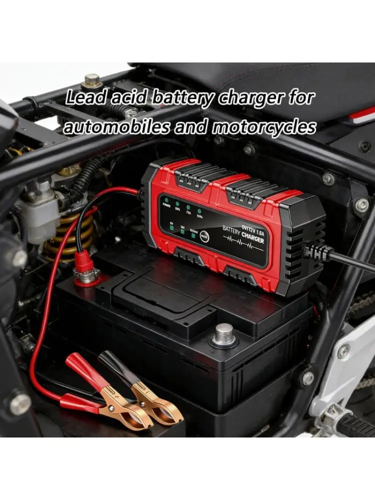 02DE Universal Battery Chargers Suitable for 6V & 12V Acid Batteries Offering 1.5A Output for Safe Charging of
02DE Universal Battery Chargers Suitable for 6V & 12V Acid Batteries Offering 1.5A Output for Safe Charging of