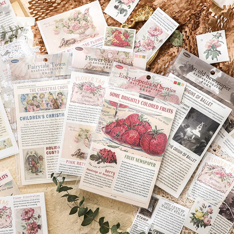 TIANZI 50 pcs Moritz's Reading Room series DIY Decorative Note paper Planner Stationery Background Collage Material paper
TIANZI 50 pcs Moritz's Reading Room series DIY Decorative Note paper Planner Stationery Background Collage Material paper