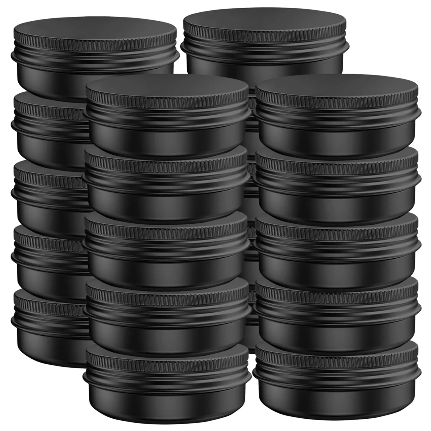 20 Pcs 2 Ounce Aluminum Tin Jars Containers Leak Proof Cosmetic Tin Jars Containers Round Screw Lids for Cosmetic, Salves
20 Pcs 2 Ounce Aluminum Tin Jars Containers Leak Proof Cosmetic Tin Jars Containers Round Screw Lids for Cosmetic, Salves