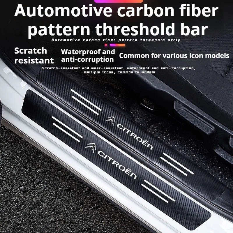 Car Anti Scratch Door Sill Plate Protectors Strip For Citroen C4 C3 C5 C1 C2 Berlingo C-Elysee C4-Picasso C4-Aircross Cactus DS3
Car Anti Scratch Door Sill Plate Protectors Strip For Citroen C4 C3 C5 C1 C2 Berlingo C-Elysee C4-Picasso C4-Aircross Cactus DS3
