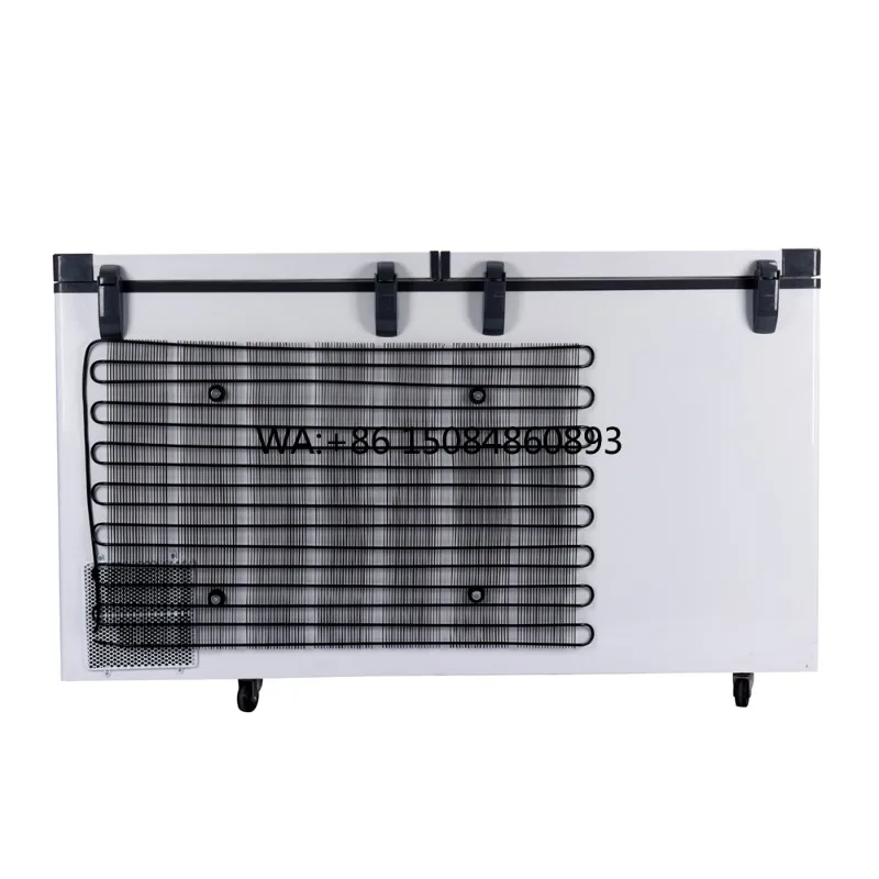 PV Solar Energy DC 24V Large Chest Freezer 500L 17.9Cu.ft Double Door Off Grid Meat Seafood Cold Storage Refrigerator
PV Solar Energy DC 24V Large Chest Freezer 500L 17.9Cu.ft Double Door Off Grid Meat Seafood Cold Storage Refrigerator