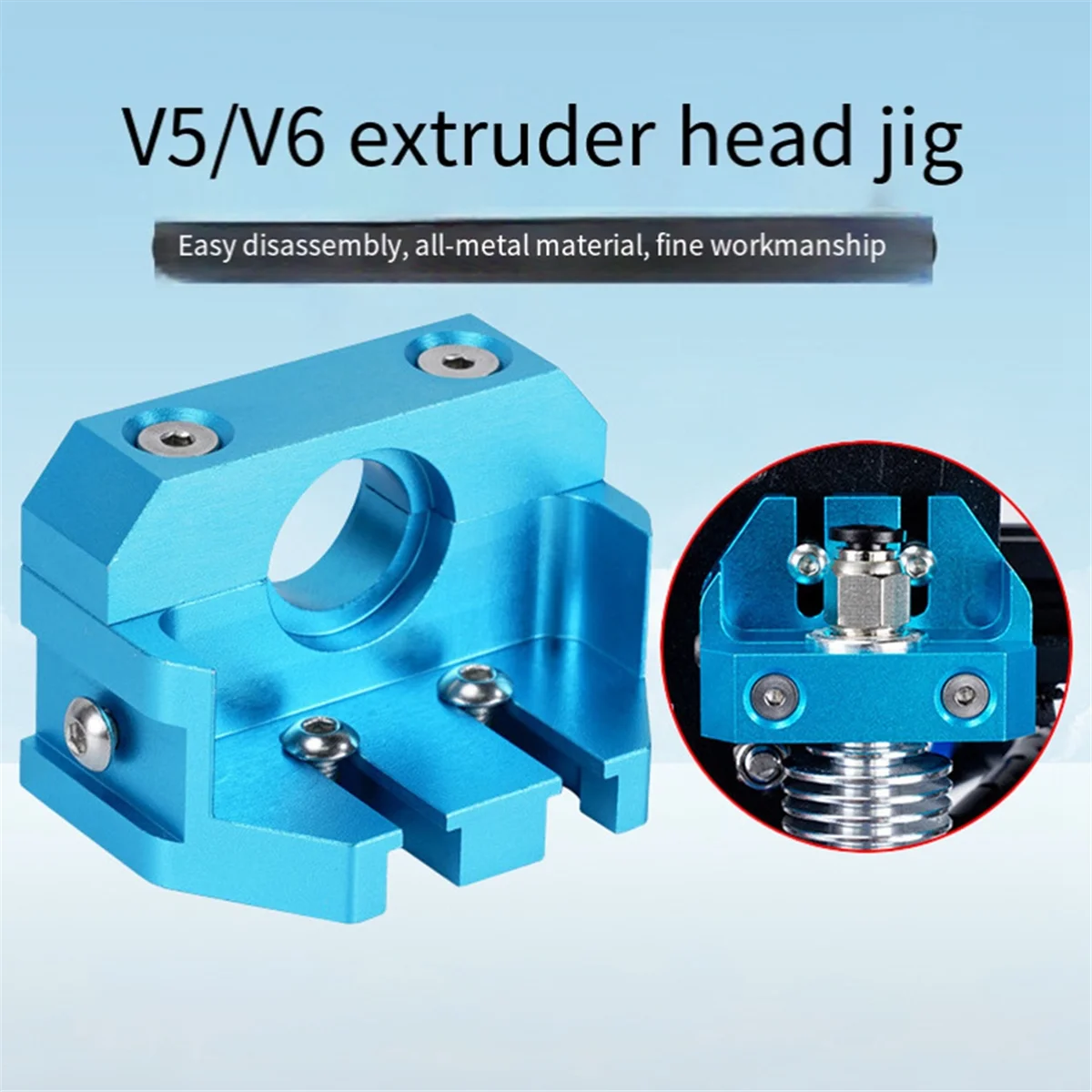 Цельнометаллические фиксированные блоки для hotends E3D для CR10S Ender 3 ENDER 5 для E3D V5/V6/Volcano/Mosquito/Dragon Hotends
Цельнометаллические фиксированные блоки для hotends E3D для CR10S Ender 3 ENDER 5 для E3D V5/V6/Volcano/Mosquito/Dragon Hotends