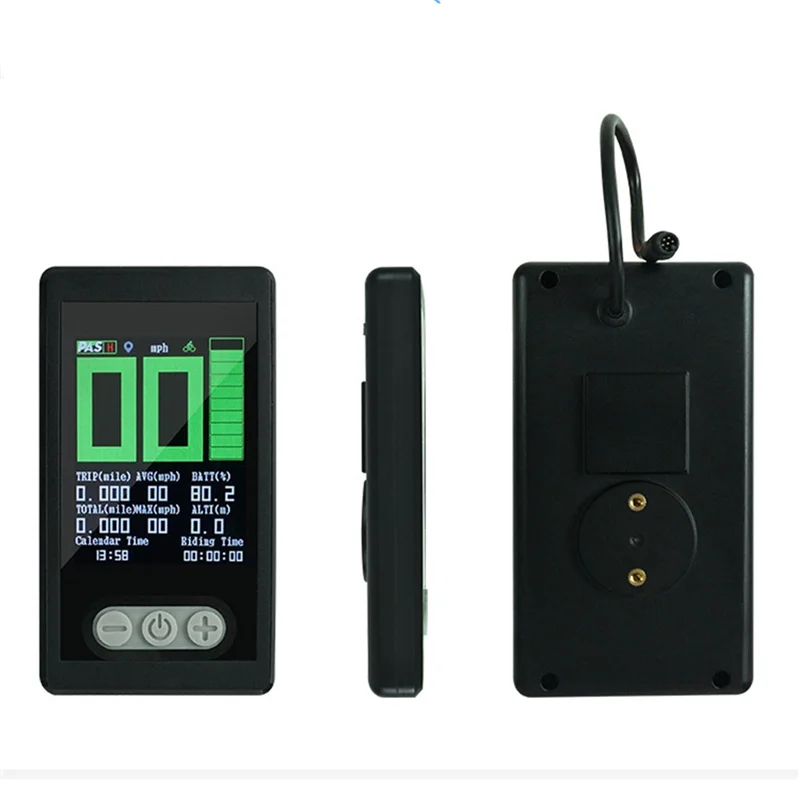 A12E-Ebike Speedometer Bicycle LCD Display Meter With GPS PAS Gear Smart LCD Screen IP65 For Electric Mountain Bike Dashboard
A12E-Ebike Speedometer Bicycle LCD Display Meter With GPS PAS Gear Smart LCD Screen IP65 For Electric Mountain Bike Dashboard