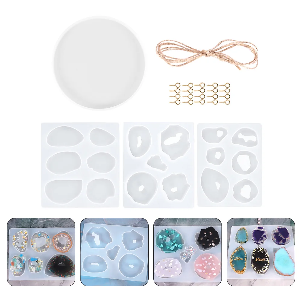 Clay Crystal Silicone Mold for DIY Resin Craft Wind Chime Jewelry Making Supplies Non Stick Resin Craft Mold Reusable 
Clay Crystal Silicone Mold for DIY Resin Craft Wind Chime Jewelry Making Supplies Non Stick Resin Craft Mold Reusable