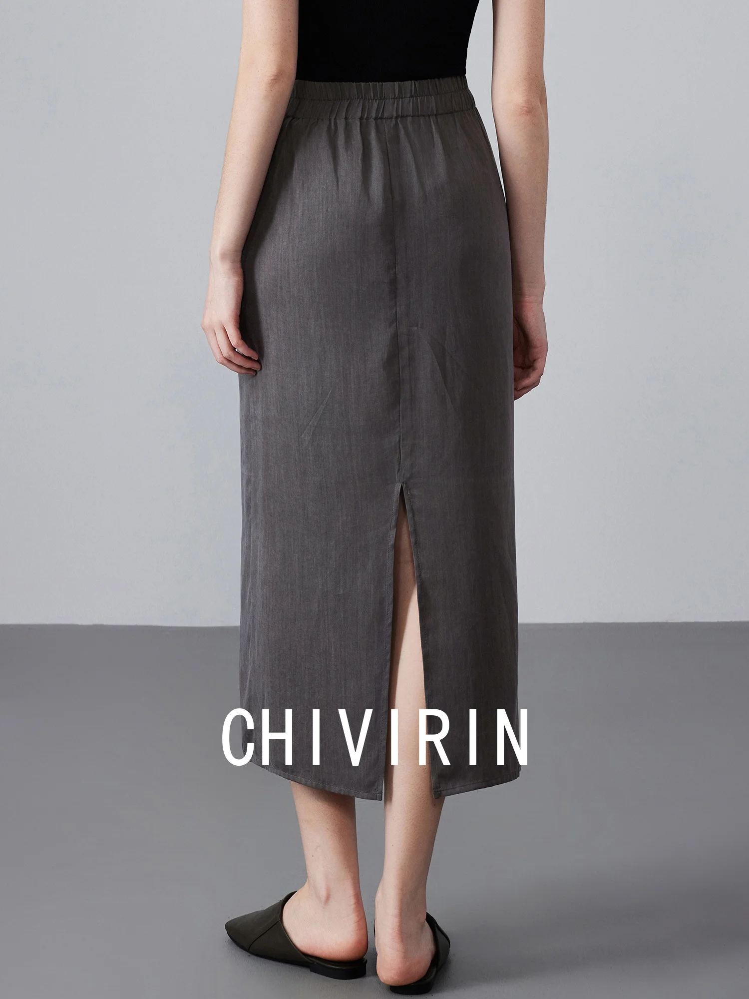 Chivirin Modern Retro Sle ey Pencil Skirt Women's Commute Versatile High Waist Cotton Straight Cut Midi Skirt
Chivirin Modern Retro Sle ey Pencil Skirt Women's Commute Versatile High Waist Cotton Straight Cut Midi Skirt